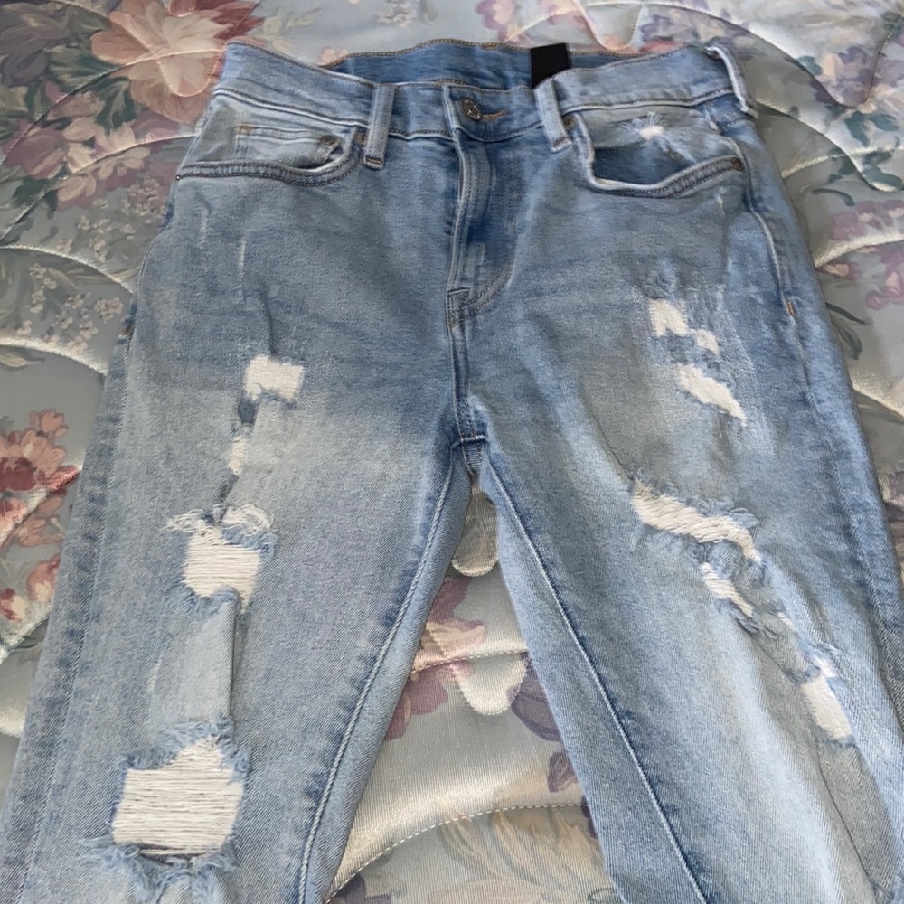 H&M Light distressed denim